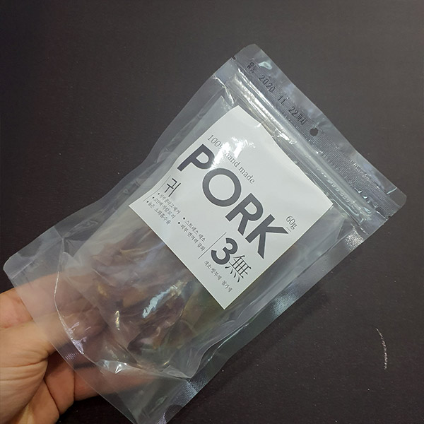 돼지귀 스틱 껌 수제간식 60g (10+1)	