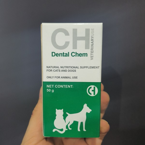 Dental Chem For cats and dogs 구강관리제 50g+미니칫솔1p	