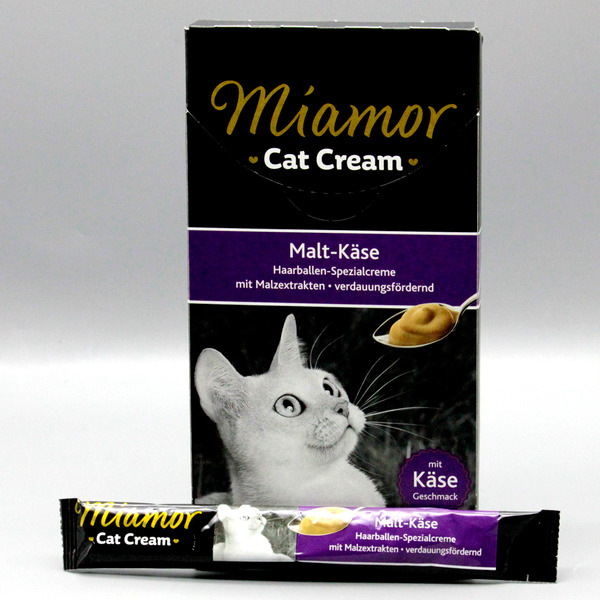 미아모아 고양이 비타민 츄르 치즈 몰트 크림 3팩(18개입)